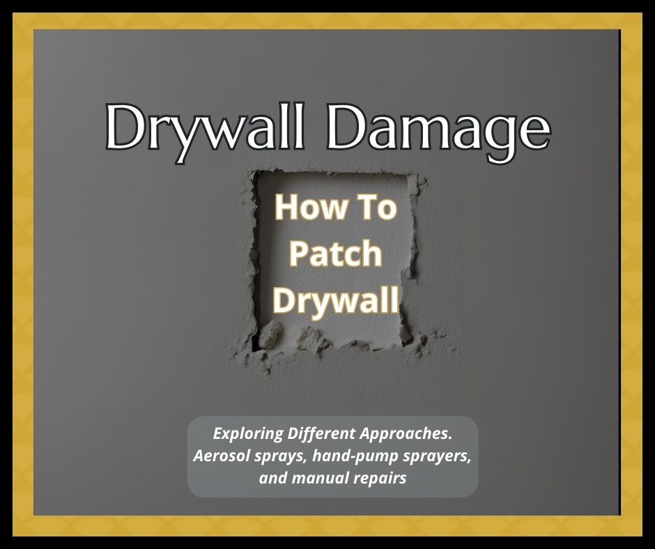 How To Patch and Texture Drywall